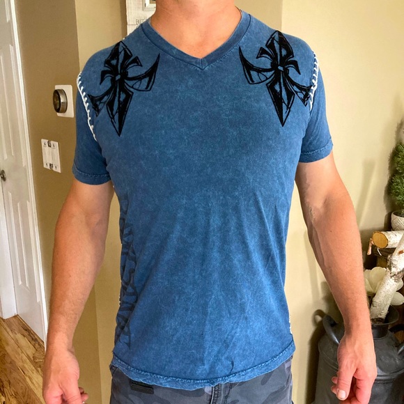 Raw State Other - Raw State men’s L tee shirt blue black